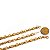 Pulseira Corrente Pedra Cristal Colada Montagem Dourada - Imagem 5