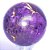 Esfera Pedra Purpurita Natural Grande 10,5 cm Decoração - Imagem 2