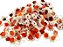 Pulseira Margarida Agata Cornalina Natural Rolada Prateado - Imagem 6