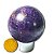 Esfera Pedra Purpurita Natural Grande 70 a 80 mm Decoração - Imagem 3
