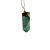 01 Pingente Nlux Micro Pontinha Esmeralda e Xisto Montagem Prata 950 - Imagem 9
