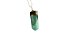 Colar Micro Pontinha Esmeralda e Xisto Montagem Prata 950 - Imagem 2