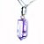 01 Pingente Nlux Pontinha Micro Ametista Prata 950 15mm - Imagem 7