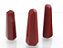 Pontinha Gerador JASPE VERMELHO Pedra Tipo B aprox 3.5 cm - Imagem 1