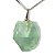 01 Pingente Nlux Pedrinha Fluorita Verde Bruto Natural Pino Prata 950 - Imagem 9