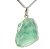 01 Pingente Nlux Pedrinha Fluorita Verde Bruto Natural Pino Prata 950 - Imagem 3