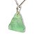 01 Pingente Nlux Pedrinha Fluorita Verde Bruto Natural Pino Prata 950 - Imagem 7