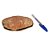 Bandeja Feldspato Borda Dourada Petisqueira p Frios 11cm - Imagem 2