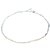 Pulseira Nlux Masculina Prata 925 Elo Grumet Fino com 21cm - Imagem 1