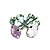 Brinco Ponto de Luz Zircônia Quartzo Rosa 5mm Prata 925 136803 - Imagem 3