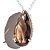 Colar Gota Facetado Fumê Murion Garra Zircônia Prata 950 - Imagem 3
