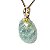 Colar Cabochão Aguas Marinhas 15mm Pedra Natural Prata 950 - Imagem 5