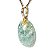 Colar Cabochão Aguas Marinhas 15mm Pedra Natural Prata 950 - Imagem 7