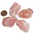 Quartzo Rosa Extra 50 a 65mm Média 60 g Pedra Bruta Classe A - Imagem 2