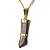 Colar Mini Figa Olho de Tigre Montagem Dourado - Imagem 3