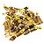 Colar Mini Figa Olho de Tigre Montagem Dourado - Imagem 2