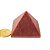 Pirâmide Quartzo Vermelho 50 a 60mm entre 90 a 140g Classe B - Imagem 1