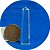 Voguel 12 Facetas 01 Ponta Pedra Cristal Extra 3 a 4 cm 5g - Imagem 1