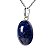 Colar Mini Cabochão Oval Sodalita Azul 20mm Pino Prata 950 - Imagem 5