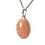 Colar Mini Cabochão Quartzo Goiaba Natural Pino Prata 950 - Imagem 5