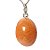 Colar Mini Cabochão Aragonita Raio Laranja Pino Prata 950 - Imagem 5