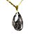 Colar Gota Cristal 27mm Pedra Natural Montagem Pino Dourado - Imagem 5