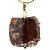 Colar Pedra Cristal Lodolita Baguette Garra Dourada - Imagem 1