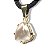 Colar Trillion Pedra Cristal Natural Montagem Garra Dourado - Imagem 5