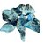 Pedra Larimar Natural Chapa Pequena 25 mm 10 gr Antiestress - Imagem 2