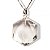 01 Pingente Nlux Estrela de Davi Pedra Cristal Montagem Pino Prata 950 - Imagem 1