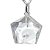 Colar Pentagrama Pedra Cristal Montagem Prata 950 - Imagem 4