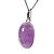 Colar Cabochão Oval Pedra Ametista 20mm Pino Prata 950 - Imagem 6