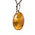 Colar Cabochão Oval Citrino Bombardeado 20mm Pino Prata 950 - Imagem 6