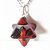Colar Merkabah Pedra Obsidiana Mahogany Montagem Prata 950 - Imagem 1
