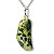 01 Pingente Nlux Pedrinha Serpentinita Natural Montagem Pino Prata 950 - Imagem 7