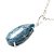 01 Pingente Nlux Gota 28 mm Apatita Azul Natural Garra Prata 950 - Imagem 3