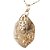 01 Pingente Nlux Pedrinha Cristal com Lodolita Montagem Pino Prata 950 - Imagem 3