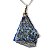 01 Pingente Nlux Pedrinha Lapis Lazuli Bruto Natural Pino Prata 950 - Imagem 6