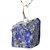 Colar Pedra Lapis Lazuli Bruto Natural Pino Prata 950 - Imagem 2