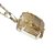 Colar Gema Rutilo Ouro Facetado Montagem Prata 950 - Imagem 2