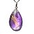 Colar Gota Pedra Ametrino Pino Prata 950 - Imagem 5