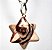 Colar Merkabah Jaspe Brecha  Montagem Pino Prata 950 - Imagem 1