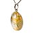 Colar Cabochão Oval Pedra Citrino Pino Prata 950 - Imagem 3