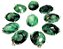 Colar Cabochão Oval Esmeralda Prata 950 Garra - Imagem 2