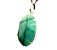 Colar Cabochão Oval Esmeralda Prata 950 Garra - Imagem 3