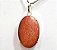 Colar Cabochão Pedra do Sol Prata 950 Garra - Imagem 3