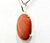 Colar Cabochão Pedra do Sol Prata 950 Garra - Imagem 1