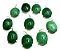 Colar Cabochão Pedra Quartzo Verde Natural Prata 950 Garra - Imagem 2