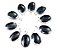 Colar Cabochão Quartzo Cristal Prata 950 Garra - Imagem 2