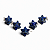 01 Pingente Nlux Merkabah Lapis Lazuli Natural Prata 950 - Imagem 6